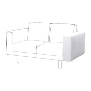 NORSBORG Fodere per bracciolo