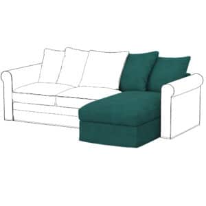 GRONLID Fodera per elemento chaise-longue